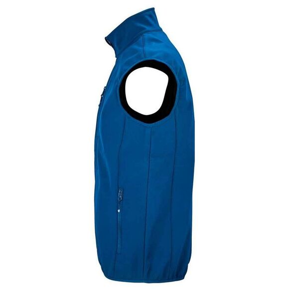 SOLS Mens Falcon Softshell Recycled Body Warmer / Royal Blue - Picture 2 of 3